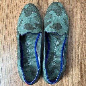 Rothy's The Loafer in Camo Women's Size 8.5